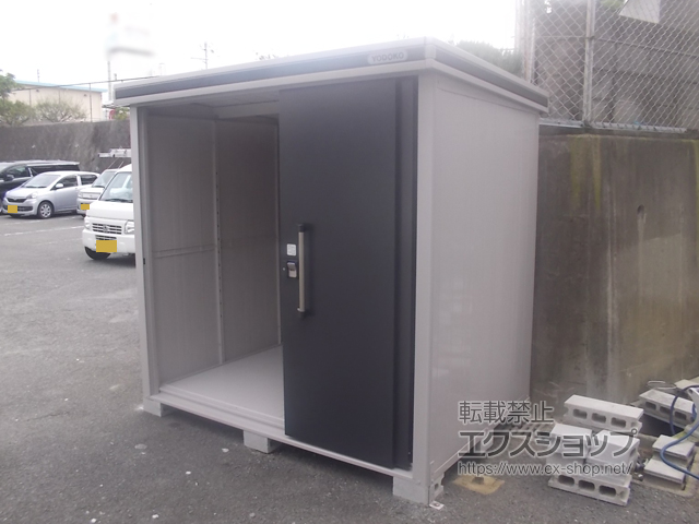 大阪府貝塚市のの物置・屋外倉庫 エルモ 一般型 2220×1520×2120（LMD-2215） LMD-2215-SM 施工例