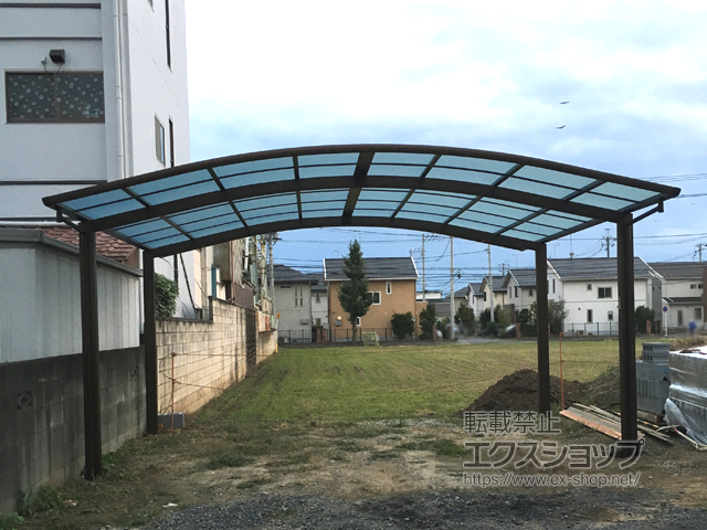 埼玉県深谷市ののカーポート レイナツインポートグラン　積雪〜20cm対応 施工例