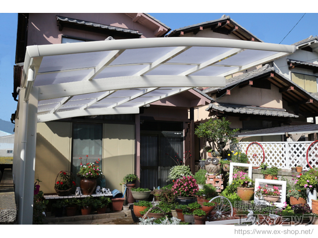 奈良県大和高田市ののカーポート レイナポートグラン　積雪〜20cm対応 施工例