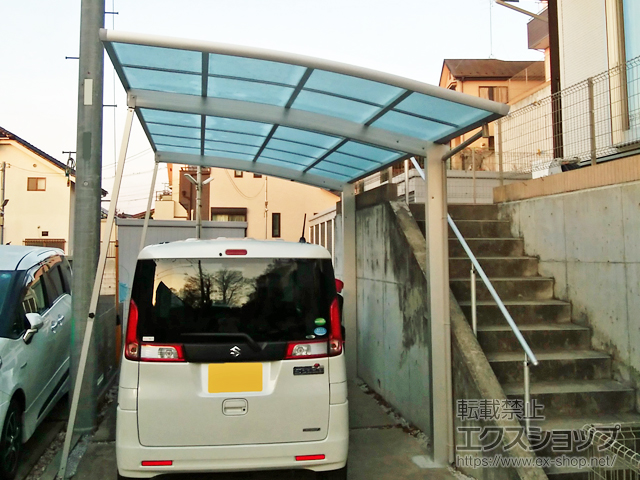 東京都東久留米市ののカーポート レイナポートグラン　積雪〜20cm対応 施工例