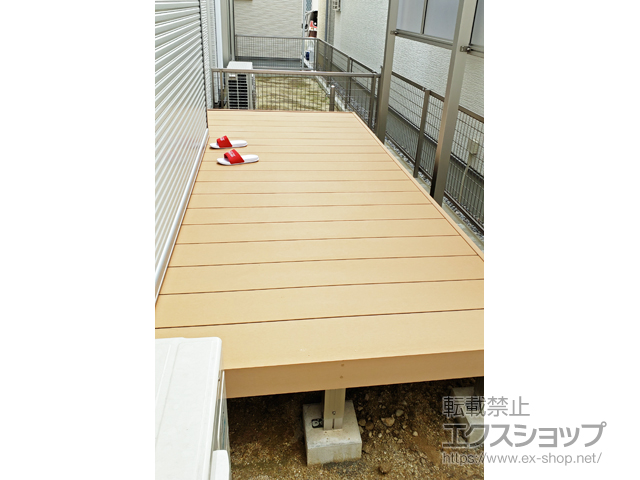 愛知県刈谷市ののウッドデッキ リウッドデッキ 200 施工例