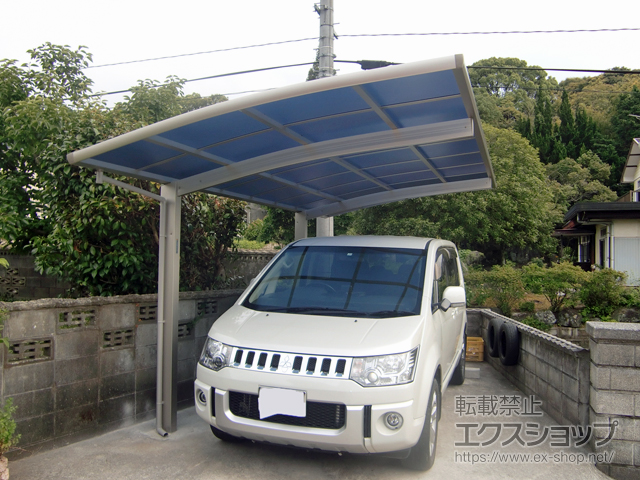 福岡県鞍手郡鞍手町ののカーポート レイナポートグラン　積雪〜20cm対応 施工例