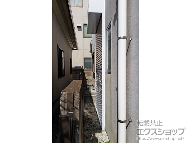 東京都小平市ののガレージシャッター プラテアII スチールタイプ 手動式 施工例