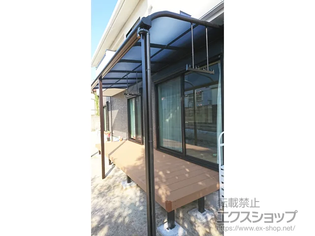 福岡県福岡市のYKKAPのウッドデッキ リウッドデッキ 200 施工例