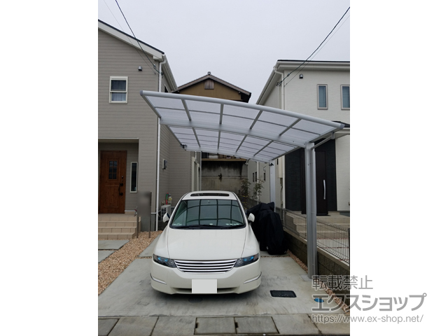 奈良県桜井市ののカーポート レイナポートグラン　積雪〜20cm対応 施工例