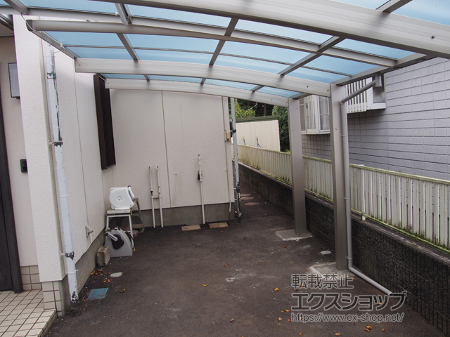 栃木県芳賀郡市貝町ののカーポート レイナポートグラン　積雪〜20cm対応 施工例