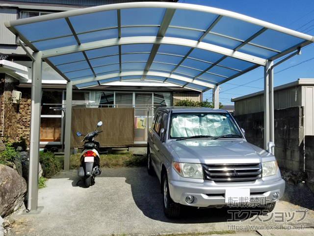 高知県高知市ののカーポート レイナツインポートグラン　積雪〜20cm対応 施工例