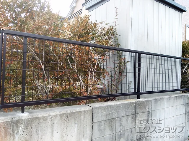 ���m�����ˎs��LIXIL(���N�V��)�̃t�F���X�E��E�� �A�����b�V���t�F���X1�^ �t���[�|�[���^�C�v �{�H��