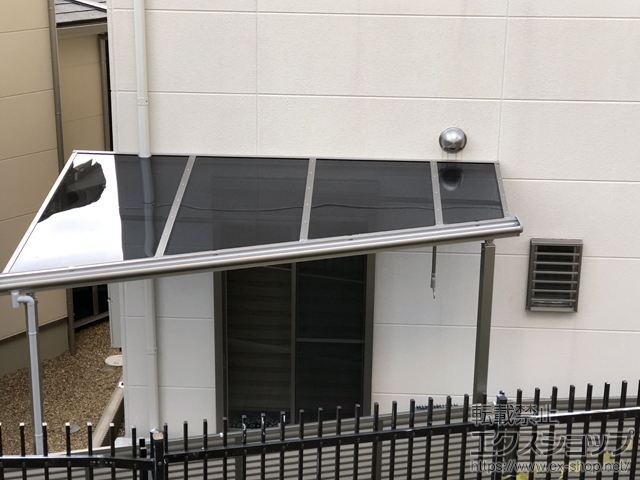 大阪府枚方市ののテラス屋根 ヴェクターテラス F型 テラスタイプ 単体 積雪〜20cm対応 施工例