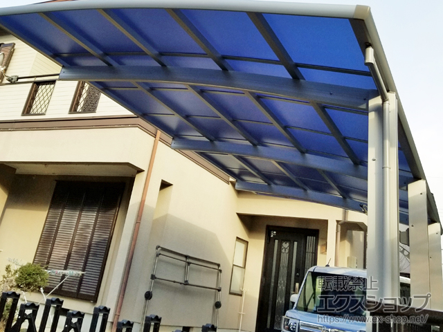 滋賀県大津市ののカーポート レイナポートグランZ　積雪〜20cm対応 施工例