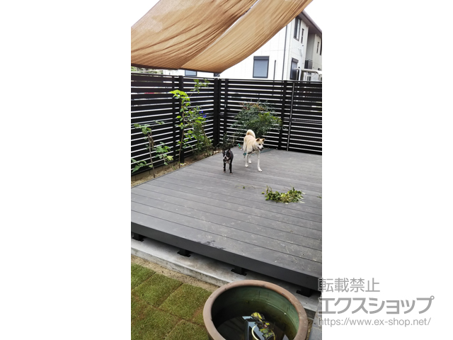 愛知県刈谷市ののウッドデッキ リウッドデッキ 200 施工例