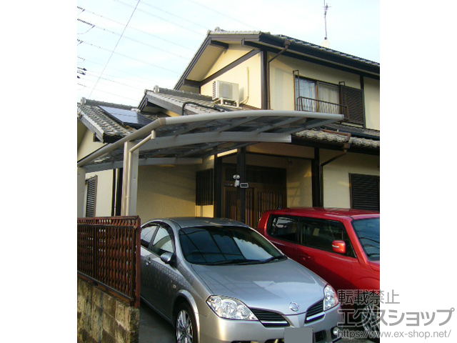 大阪府枚方市ののカーポート レイナポートグラン　積雪〜20cm対応 施工例