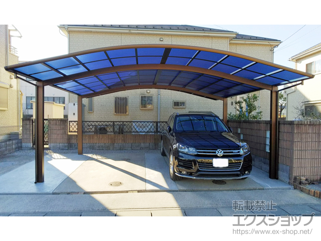 埼玉県久喜市ののカーポート レイナツインポートグラン　積雪〜20cm対応 施工例