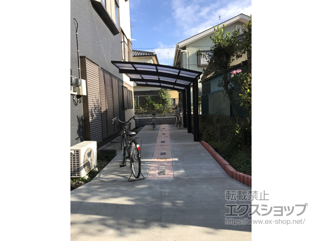 神奈川県座間市ののカーポート レイナポートグラン50 積雪〜50cm対応 施工例