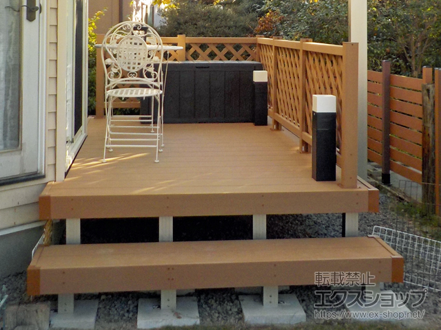 愛知県稲沢市ののウッドデッキ リウッドデッキ 200 施工例