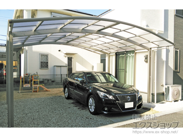 兵庫県加古川市ののカーポート レイナツインポートグラン　積雪〜20cm対応 施工例