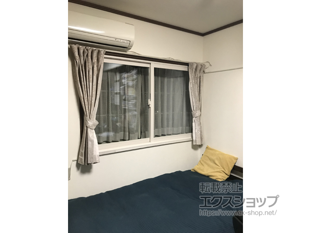 東京都八王子市のの二重窓（内窓） インプラス ダストバリア仕様 引違い窓 2枚建 施工例