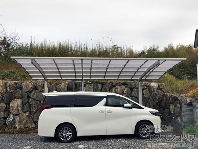 三重県志摩市ののカーポート レイナポートグラン　延長　積雪〜20cm対応 施工例