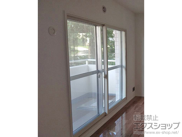 神奈川県横浜市のの二重窓（内窓） インプラス ダストバリア仕様 引違い窓 2枚建 施工例