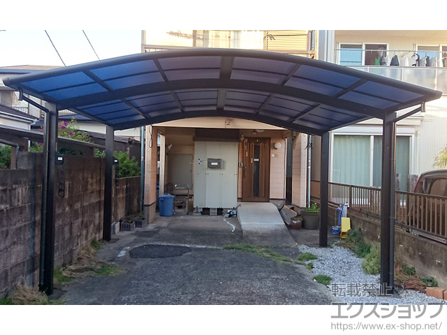 宮崎県宮崎市ののカーポート レイナツインポートグラン　積雪〜20cm対応 施工例