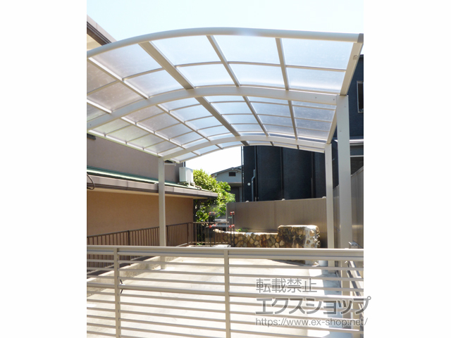 兵庫県芦屋市ののカーポート レイナツインポートグラン　積雪〜20cm対応 施工例