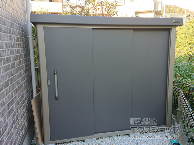 東京都八王子市のの物置・屋外倉庫 エスケーエイト SK8-100 一般型 2200×1600×1940 SK8-100-GK 施工例
