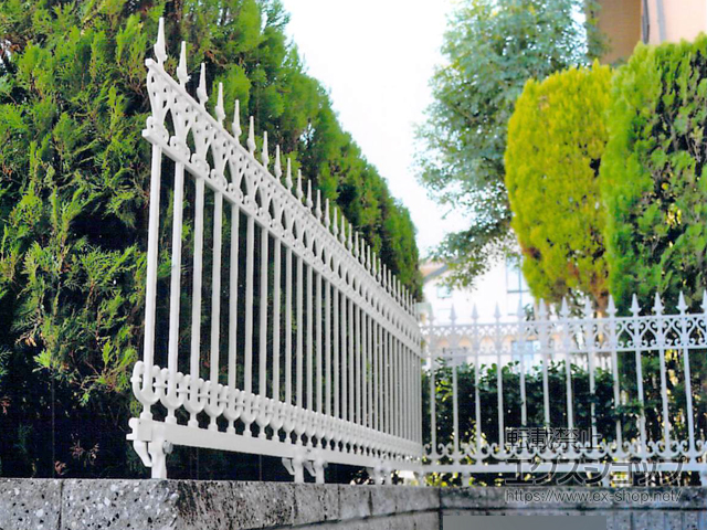 愛知県名古屋市ののフェンス・柵 エレナフェンス 自在脚 施工例