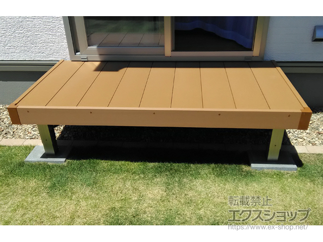 宮城県仙台市ののウッドデッキ リウッドデッキ 200 施工例