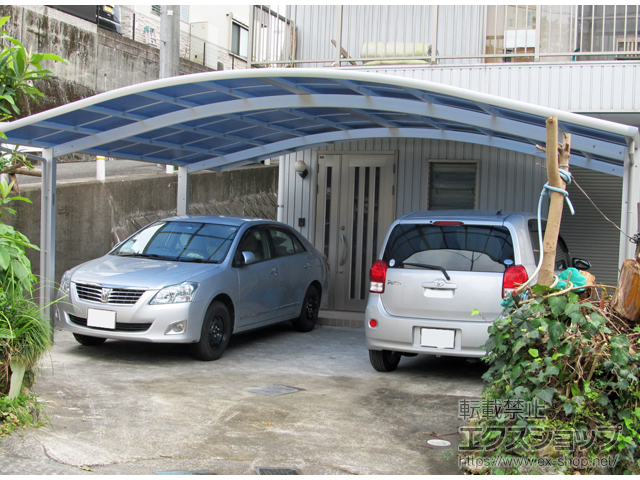 高知県高知市ののカーポート レイナツインポートグラン　積雪〜20cm対応 施工例