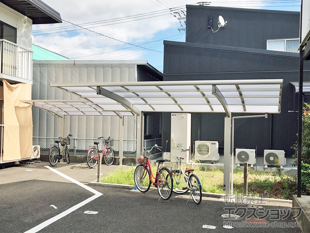 福岡県久留米市ののカーポート プレシオスポート 積雪〜20cm対応 施工例