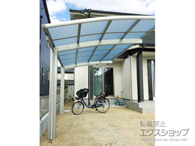 岡山県倉敷市ののカーポート レイナポートグラン　積雪〜20cm対応 施工例