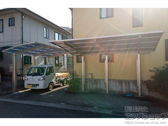 滋賀県大津市ののカーポート レイナポートグラン50 積雪〜50cm対応 施工例