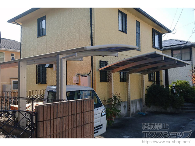 滋賀県大津市ののカーポート レイナポートグラン50 積雪〜50cm対応 施工例