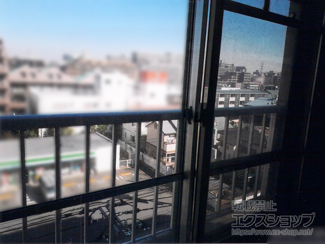 千葉県市川市のの二重窓（内窓） インプラス ダストバリア仕様 引違い窓 2枚建 施工例