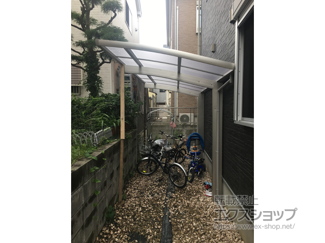 愛知県名古屋市ののサイクルポート・駐輪場 レイナポートグランミニ 積雪〜20cm対応 施工例