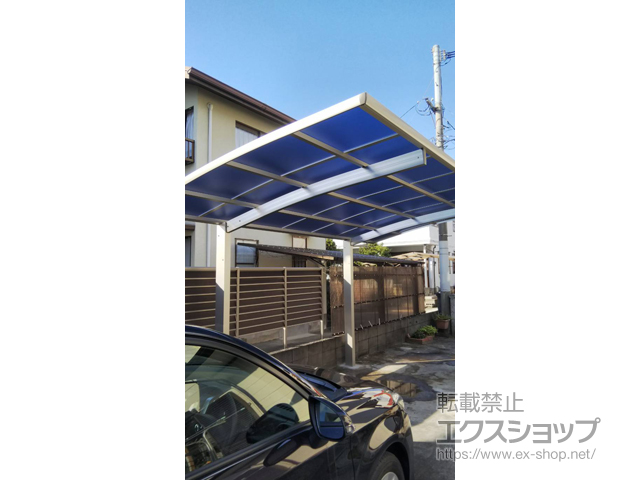 佐賀県三養基郡上峰町ののカーポート プレシオスポート 積雪〜20cm対応 施工例