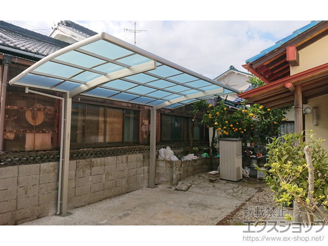 愛知県岡崎市ののカーポート レイナポートグラン　積雪〜20cm対応 施工例