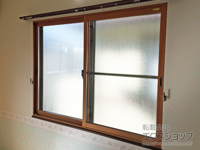 東京都狛江市のの二重窓（内窓） インプラス ダストバリア仕様 引違い窓 2枚建 施工例
