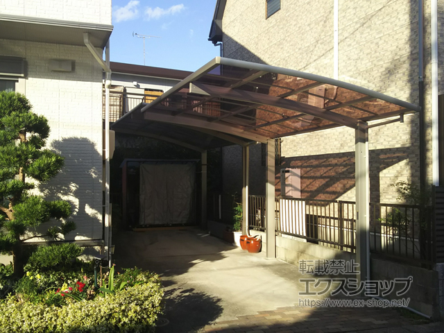 愛知県愛西市ののカーポート レイナポートグラン　積雪〜20cm対応 施工例