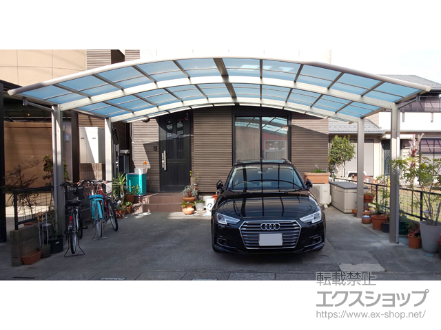 埼玉県川口市ののカーポート レイナツインポートグラン　積雪〜20cm対応 施工例