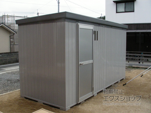 大分県大分市のの物置・屋外倉庫 断熱物置 ネクスタプラス ドアタイプ 一般型 4420×1790×2375（NXP-81HD） NXP-81HD-MG 施工例