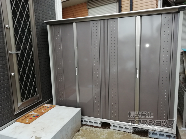 千葉県柏市のの物置・屋外倉庫 グランプレステージジャンプ 2247×900×1900 GP-229A-F-CB 施工例