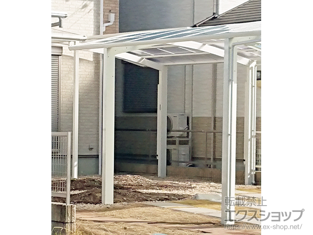 滋賀県野洲市ののカーポート レイナポートグランZ　積雪〜20cm対応 施工例