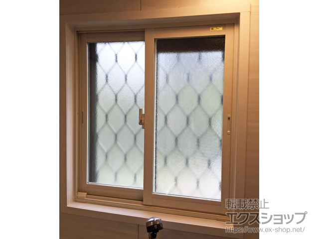 山口県下関市のの二重窓（内窓） インプラス ダストバリア仕様 引違い窓 浴室仕様 ユニットバス納まり 2枚建 施工例