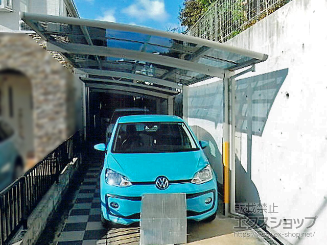 兵庫県神戸市ののカーポート レイナポートグラン　積雪〜20cm対応 施工例