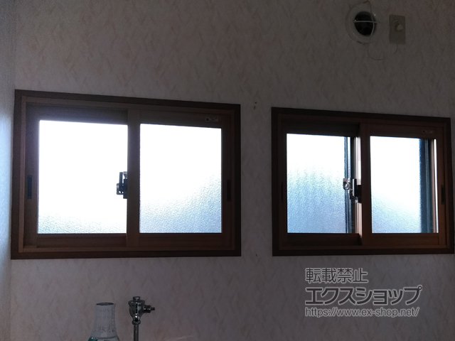 山形県米沢市のの二重窓（内窓） インプラス ダストバリア仕様 引違い窓 2枚建 施工例