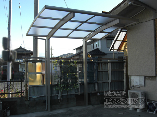 滋賀県近江八幡市ののサイクルポート・駐輪場 レイナポートグランミニ 積雪〜20cm対応 施工例