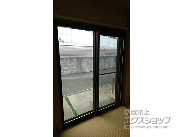 大阪府東大阪市のLIXIL リクシル（トステム）の内窓（二重窓・二重サッシ） インプラス ダストバリア仕様 引違い窓 2枚建 施工例