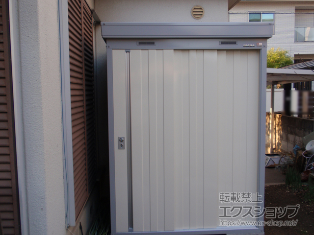 兵庫県神戸市のの物置・屋外倉庫 ネクスタ 一般型 1530×1370×2020（NXN-20S） NXN-20S-FW 施工例