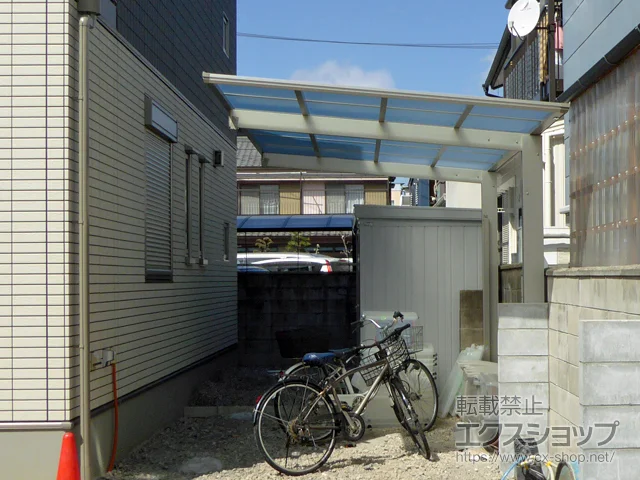 愛知県名古屋市のイナバの物置・収納・屋外倉庫 ネクスタ 一般型 2630×1370×2020 NXN-36S-MB 施工例